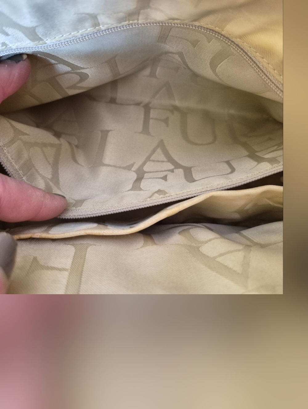 Furla White Satchel Crossbody Bag - Picture 10 of 16